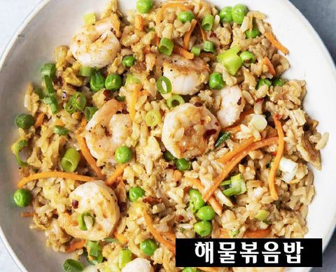 Seafood stir-frying Ricebowl